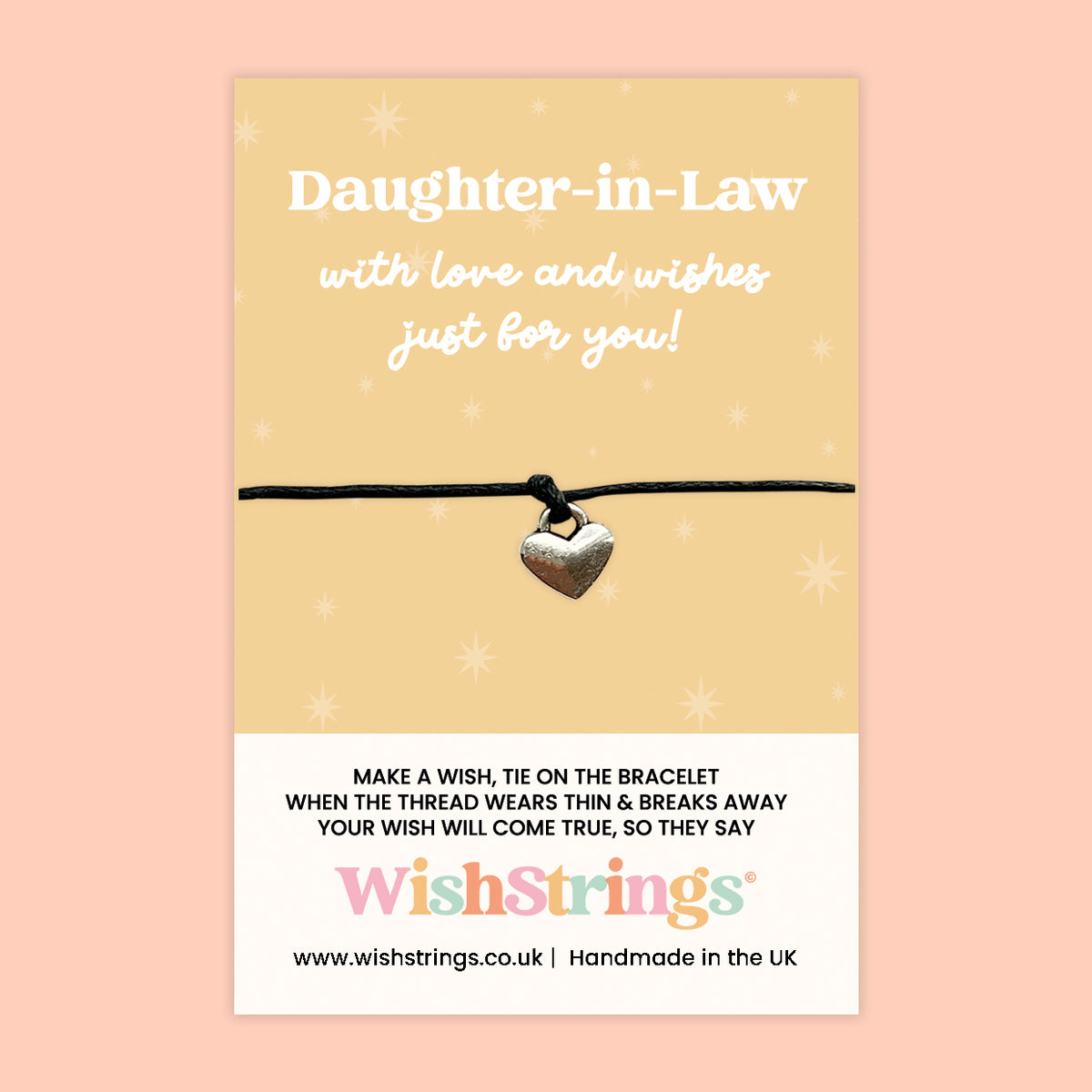Female Relations WishStrings Collection | Wish Bracelets for Mum, Sister & Daughter | Handmade Meaningful Gifts