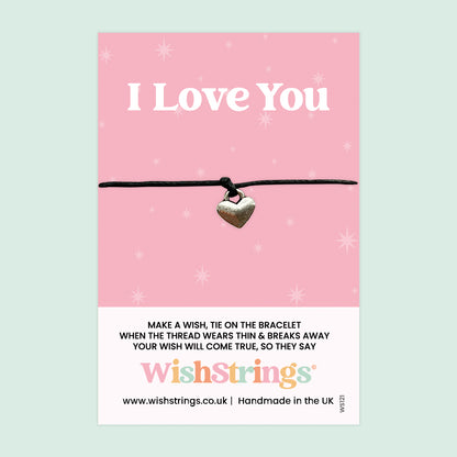 I Love You - WishStrings Wish Bracelet
