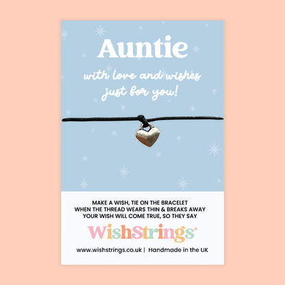 Auntie - WishStrings Wish Bracelet