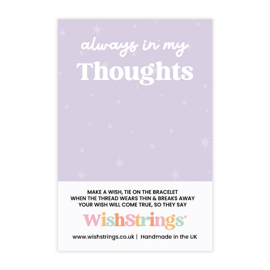 Always in my Thoughts