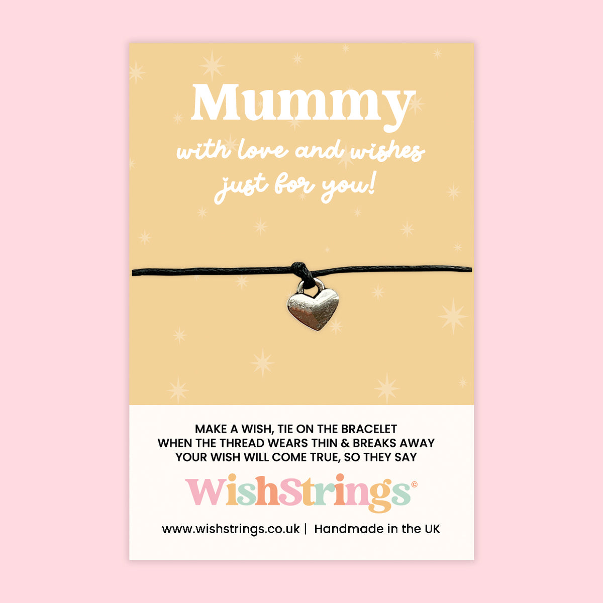 Female Relations WishStrings Collection | Wish Bracelets for Mum, Sister & Daughter | Handmade Meaningful Gifts