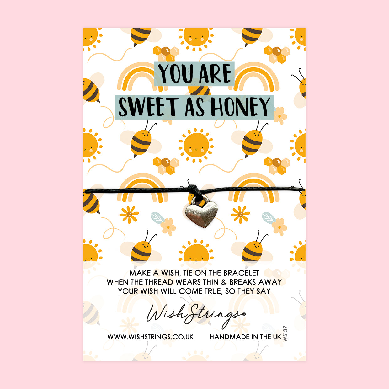 Sweet as Honey - WishStrings Wish Bracelet