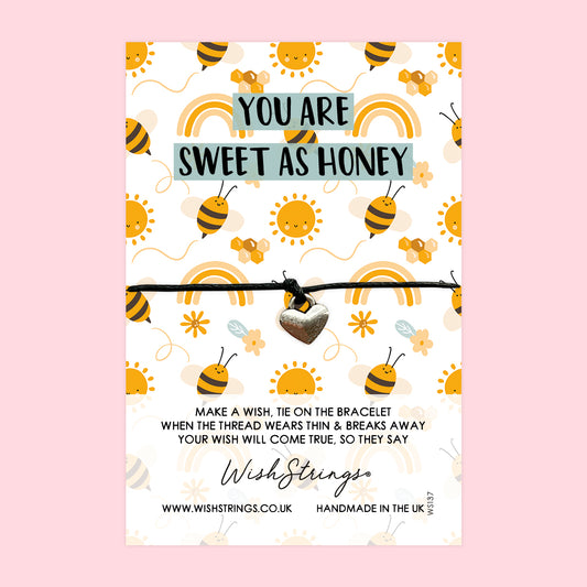 Sweet as Honey - WishStrings Wish Bracelet