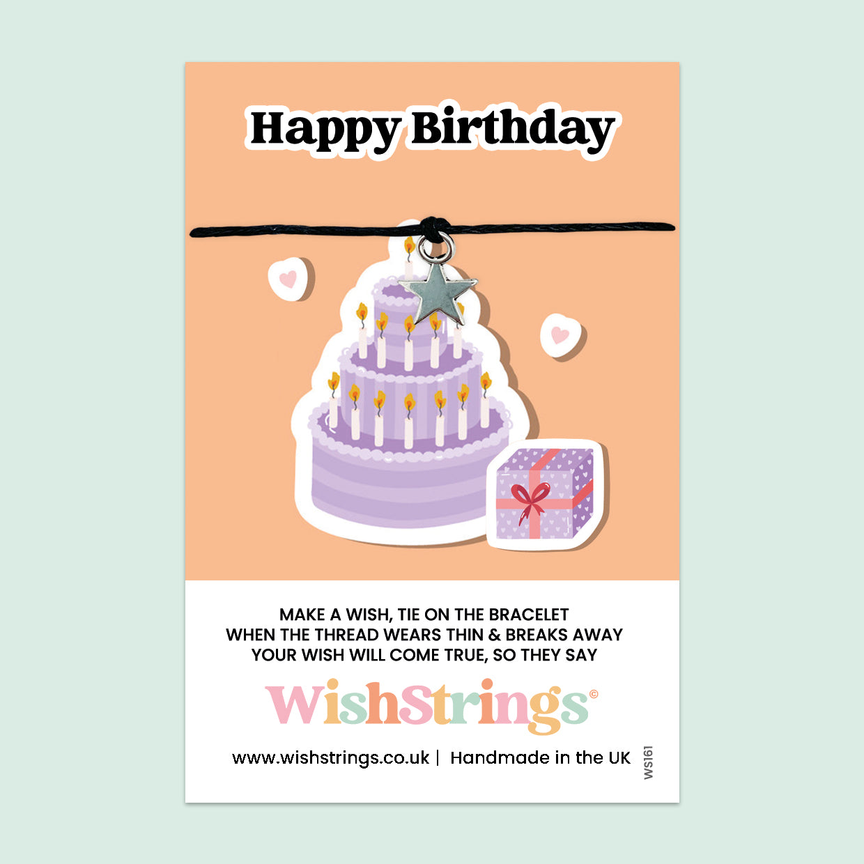 Birthday Collection WishStrings & Pocket Hugs | Thoughtful Keepsakes for Birthday Hugs & Wishes | Choose Your Design