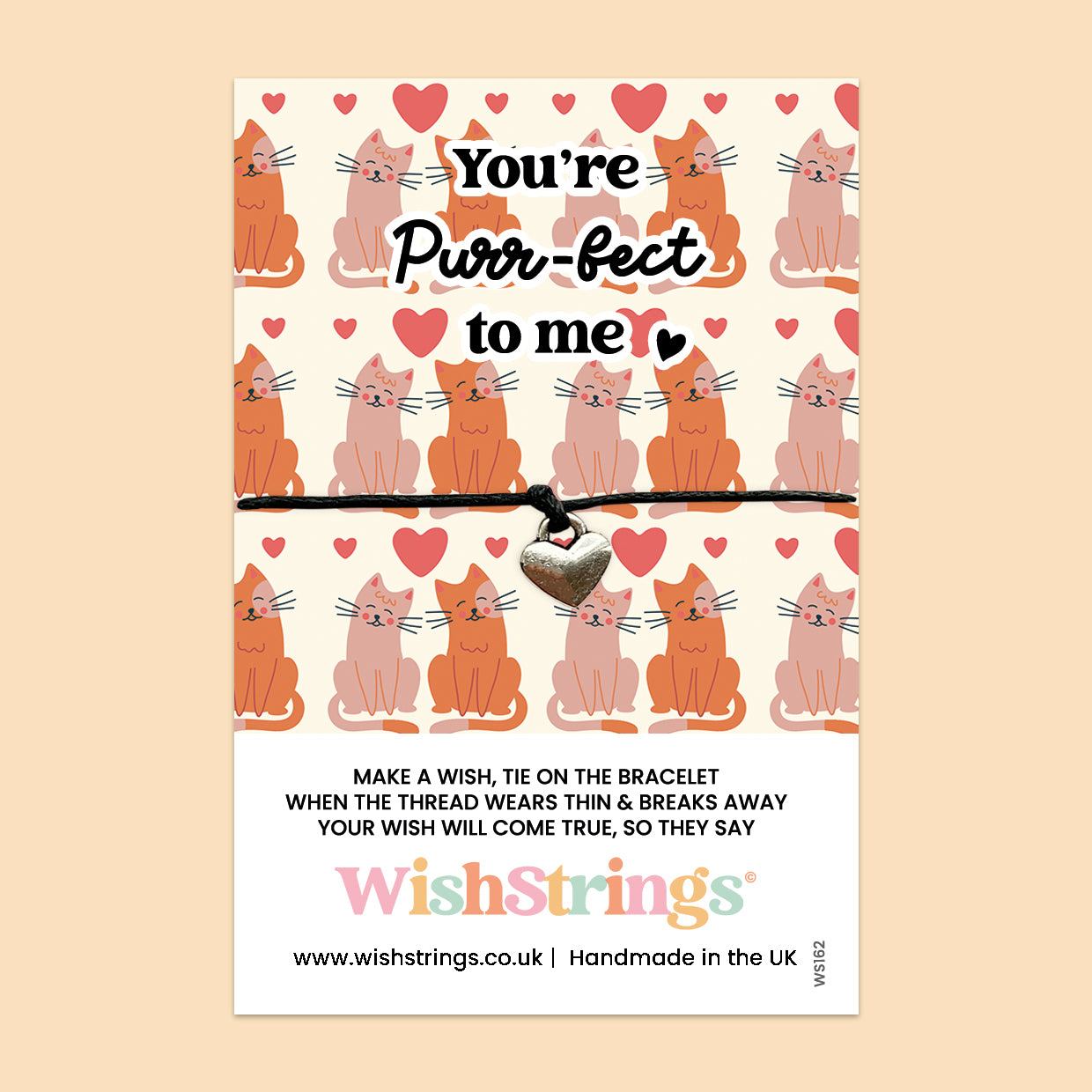Little Paw (Cats) Collection – Cat Lover Wish Bracelets & Pocket Hug Tokens | Pawprint Charms & Feline Quotes | Handmade Gifts for Cat Owners & Rescue Volunteers
