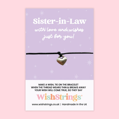 Female Relations WishStrings Collection | Wish Bracelets for Mum, Sister & Daughter | Handmade Meaningful Gifts