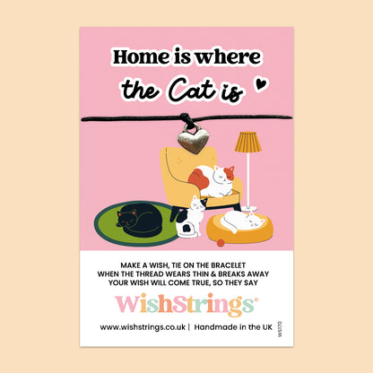 Little Paw (Cats) Collection – Cat Lover Wish Bracelets & Pocket Hug Tokens | Pawprint Charms & Feline Quotes | Handmade Gifts for Cat Owners & Rescue Volunteers