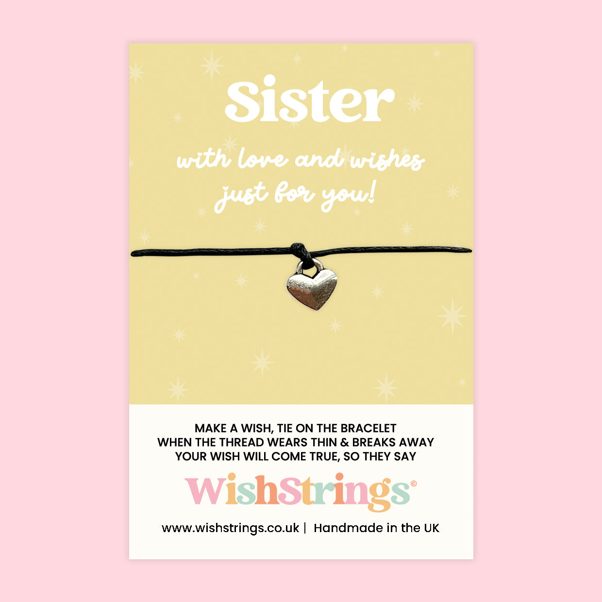 Sister - WishStrings Wish Bracelet