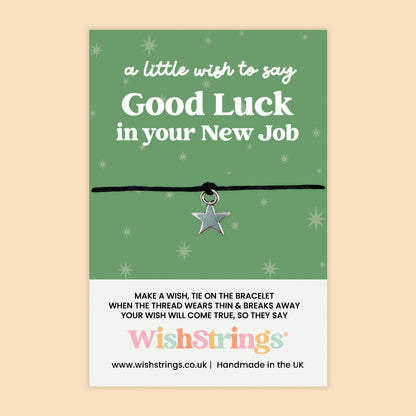 Good Luck Collection – 6 Pocket Hugs & 6 WishStrings | Encouragement & Support Gifts | Handmade Inspirational Keepsakes