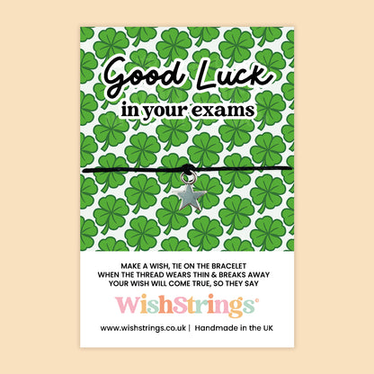 Good Luck Collection – 6 Pocket Hugs & 6 WishStrings | Encouragement & Support Gifts | Handmade Inspirational Keepsakes