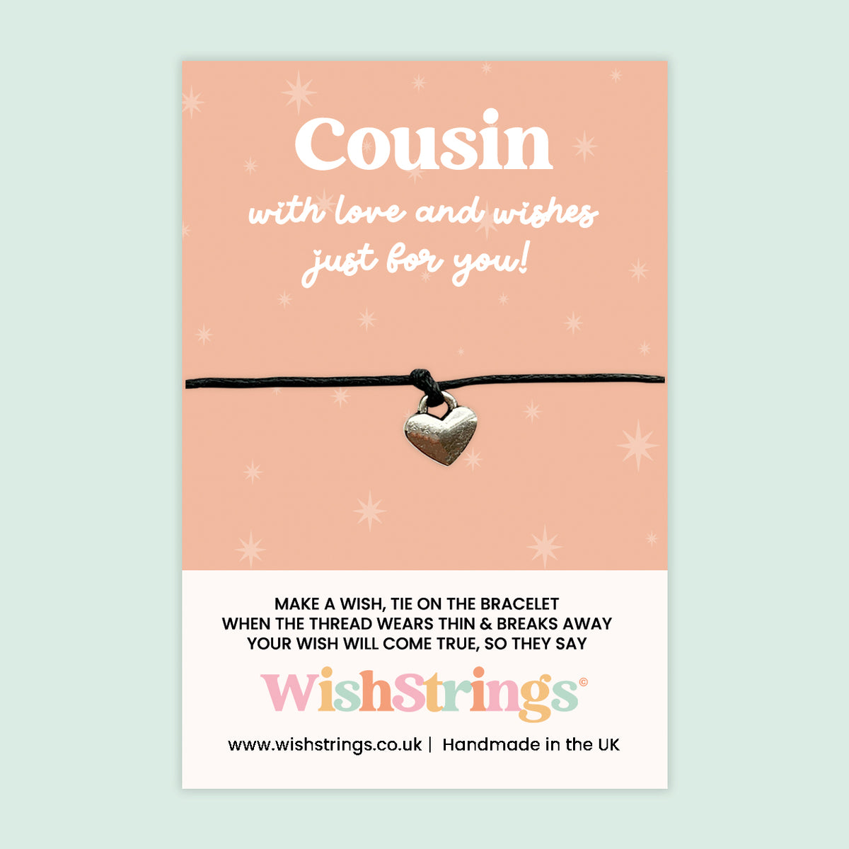 Female Relations WishStrings Collection | Wish Bracelets for Mum, Sister & Daughter | Handmade Meaningful Gifts