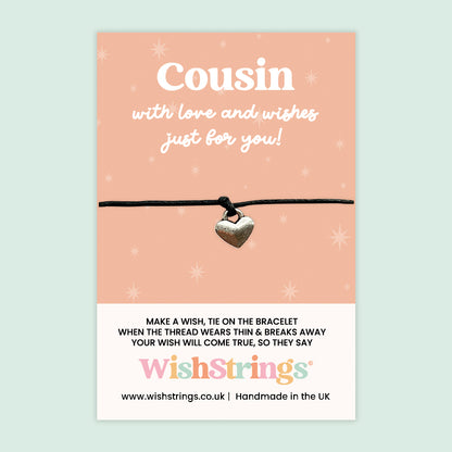 Female Relations WishStrings Collection | Wish Bracelets for Mum, Sister & Daughter | Handmade Meaningful Gifts