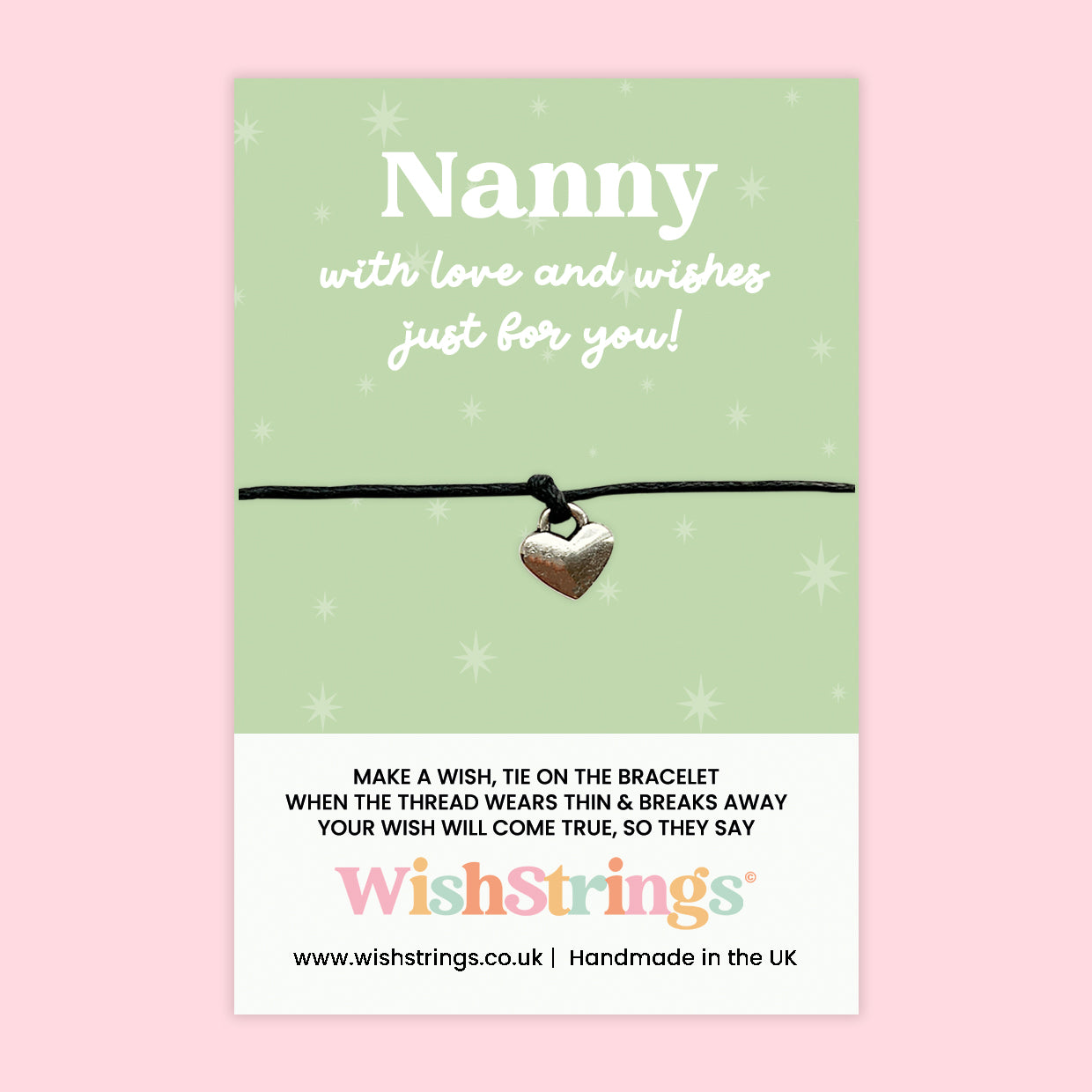 Female Relations WishStrings Collection | Wish Bracelets for Mum, Sister & Daughter | Handmade Meaningful Gifts