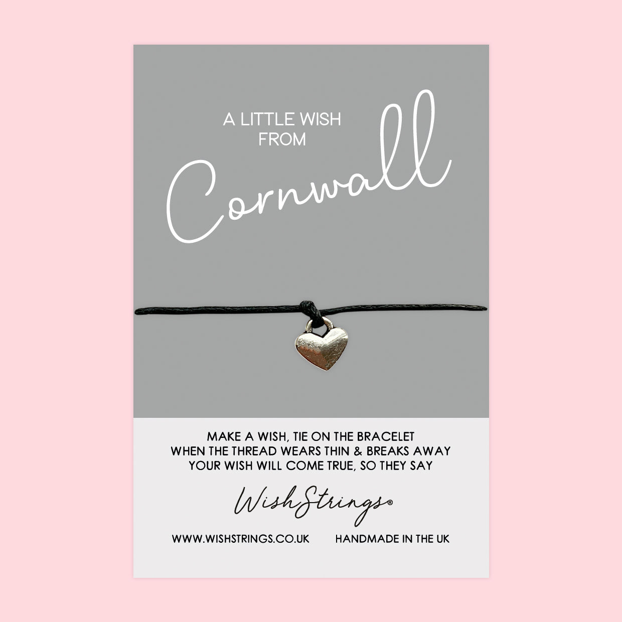 SALE - Cornwall - WishStrings Wish Bracelet - S070♥