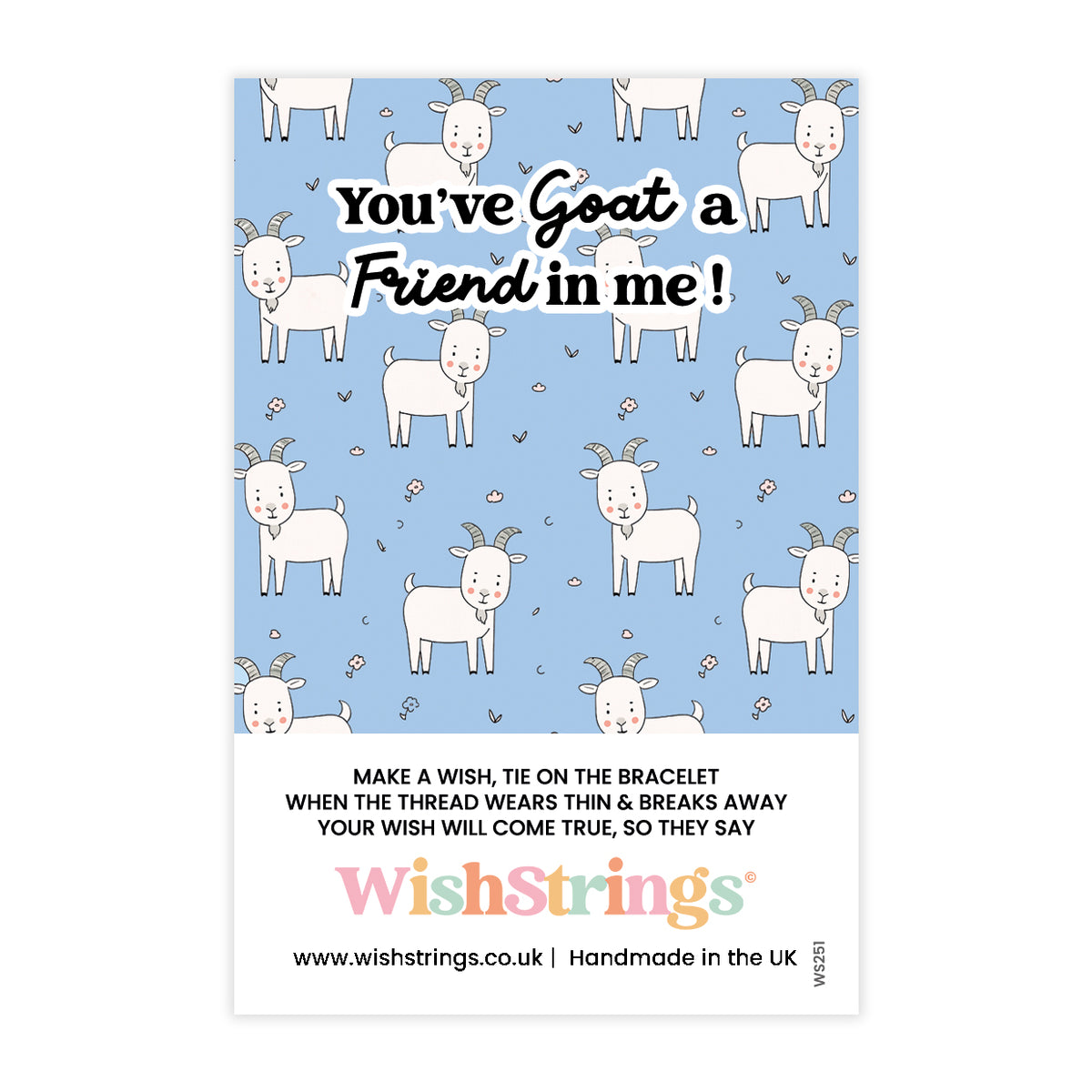 You've Goat a Friend in me