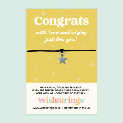 Wish Bracelet – Handmade Graduation Gift Bracelet | Letterbox Gift With Celebration Card