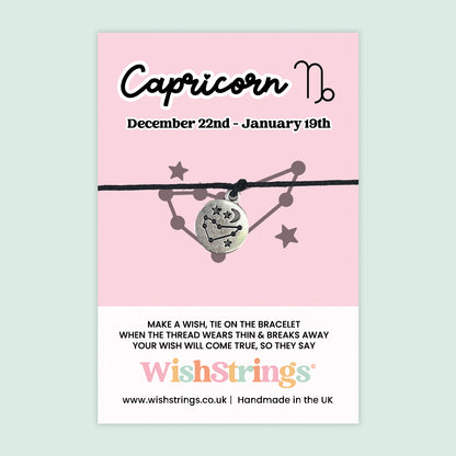 Zodiac Star Sign Collection – WishStrings Wish Bracelets | Handmade Astrology Gifts | Constellation Charm Bracelets for All 12 Star Signs