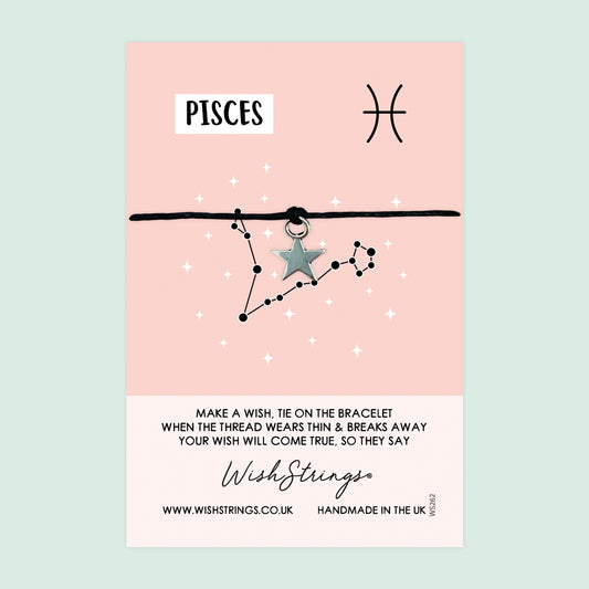 Pisces, Star Sign - WishStrings Wish Bracelet