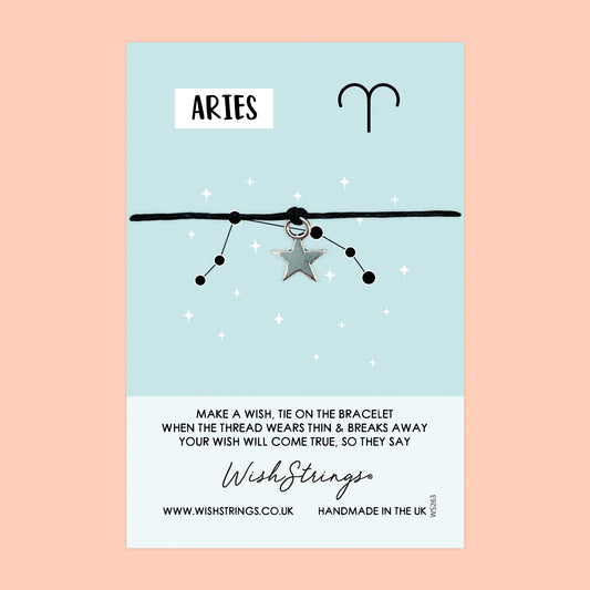 Aries, Star Sign - WishStrings Wish Bracelet