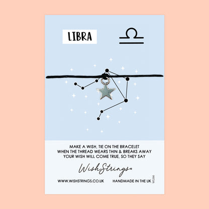 Libra, Star Sign - WishStrings Wish Bracelet