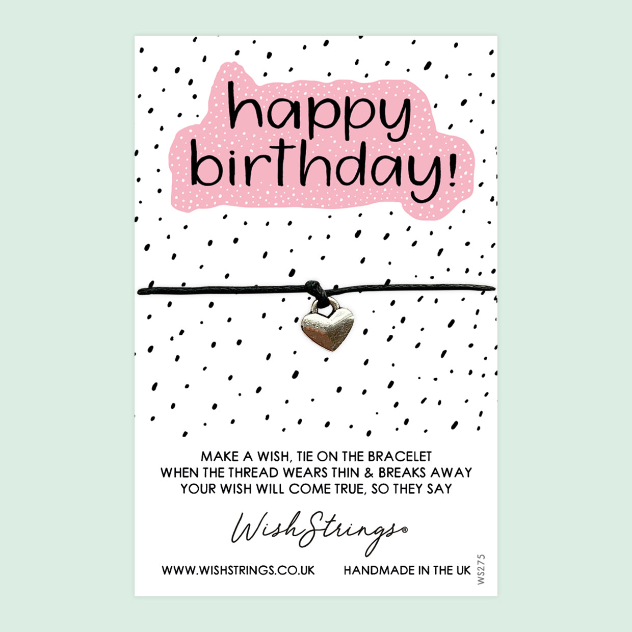 Happy Birthday - WishStrings Wish Bracelet