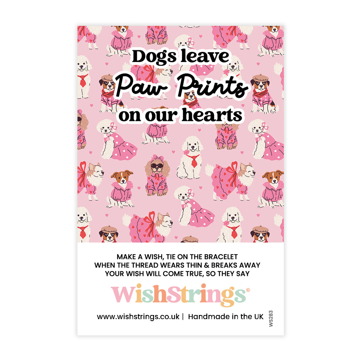 Dogs Leave Paw Prints on our Hearts