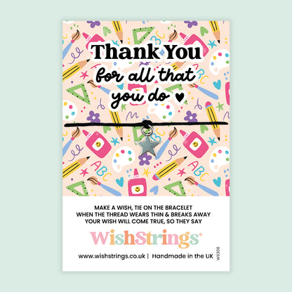 Teacher Gift Collection – WishStrings & Pocket Hugs | End of Term Thank You Tokens | Thoughtful Keepsakes for Teachers & Teaching Assistants