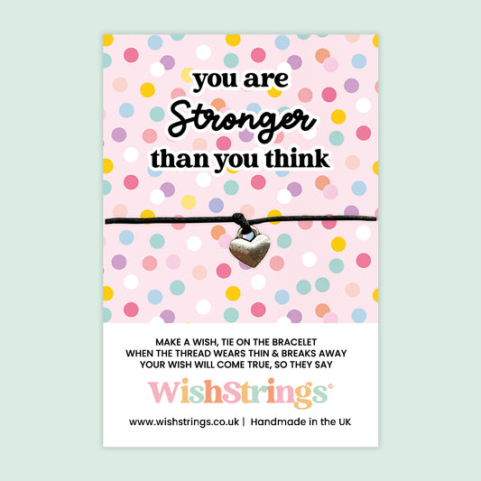 WishStrings Shine Bright Wish Bracelet | Inspirational Star Gift | Positive Thinking Bracelet | Encouragement Gift | Handmade in the UK