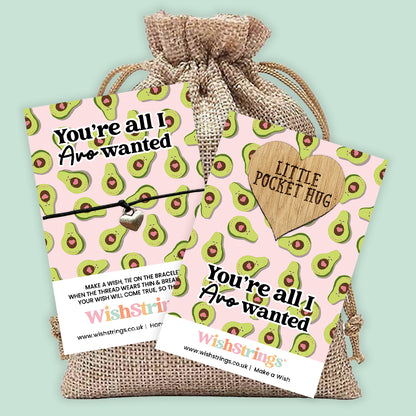 Sending Love Gift Bundle Collection | WishStrings & Pocket Hugs | Thoughtful Letterbox Gifts with Handwritten Note