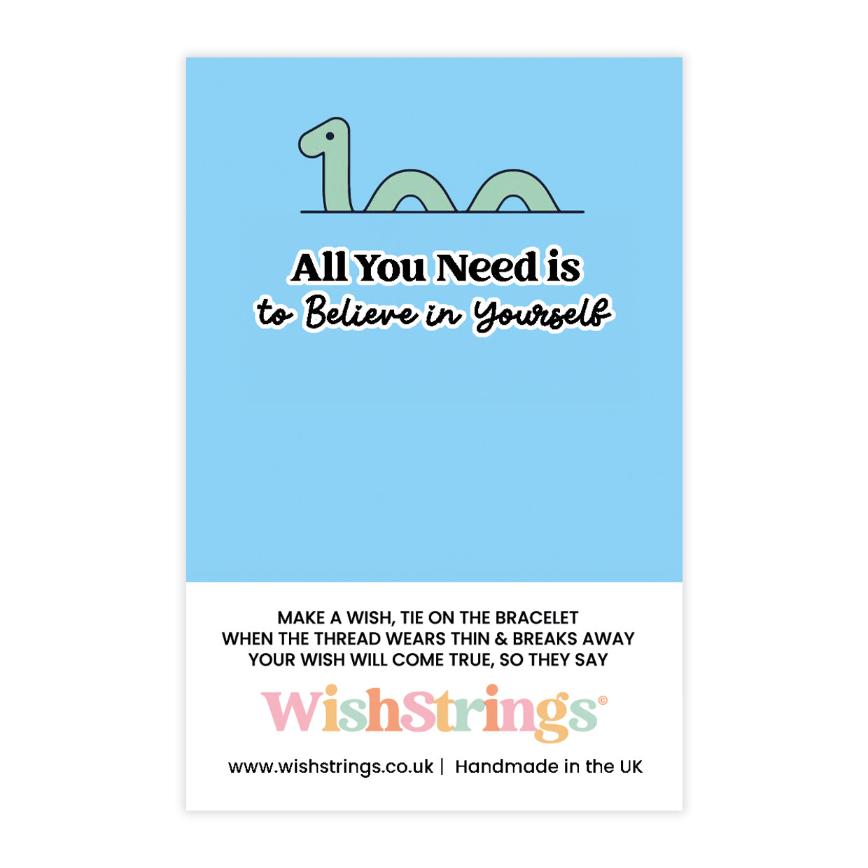 All you Need is to Believe in Yourself