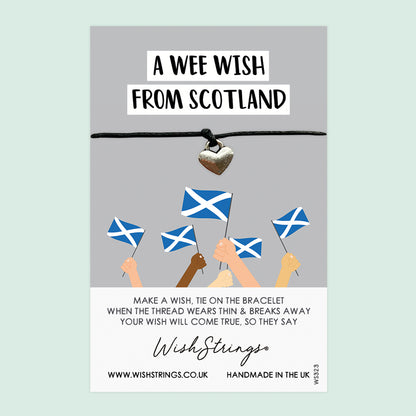 Wee Wish from Scotland - WishStrings Wish Bracelet