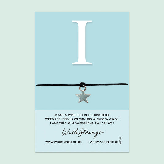 Initial Wish Bracelet | Meaningful Keepsake Gift With Gift Card | Friendship Wish Bracelet