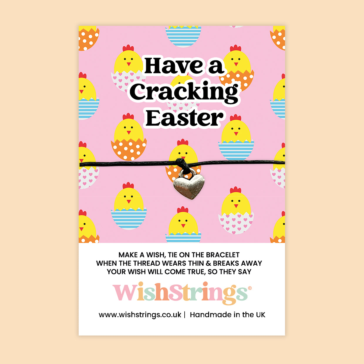 Easter Wishes Collection – 6 Pocket Hugs & 6 WishStrings | Easter Gifts & Spring Keepsakes | Handmade Seasonal Gifts