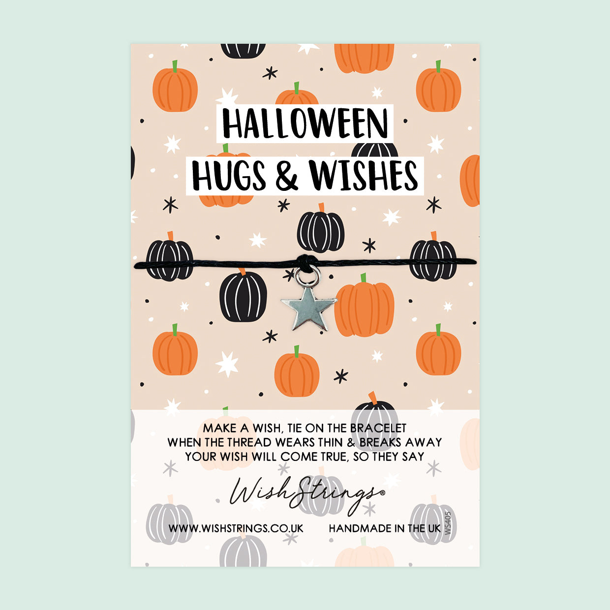 Halloween Hugs & Wishes - WishStrings Wish Bracelet