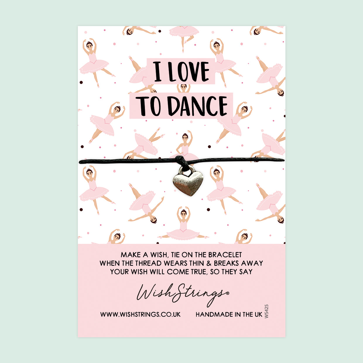 Love to Dance - WishStrings Wish Bracelet