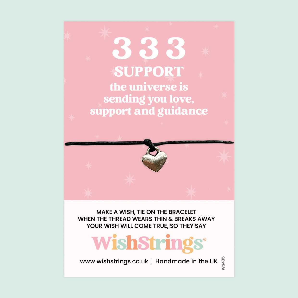 333, Angel Number - WishStrings Wish Bracelet