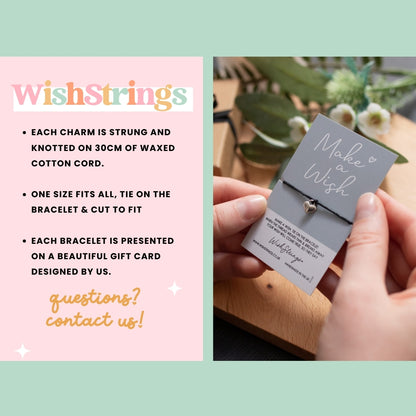 WishStrings ‘Special Sister’ Wish Bracelet on Gift Card | Thoughtful Gift for Sister | Meaningful Keepsake for Birthday, Christmas or Just Because