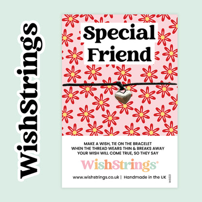 WishStrings Wish Bracelets - Choose Design  | Handmade Charm Bracelets | Choose Your Own Designs | Meaningful Keepsakes for All Occasions & Sentiments
