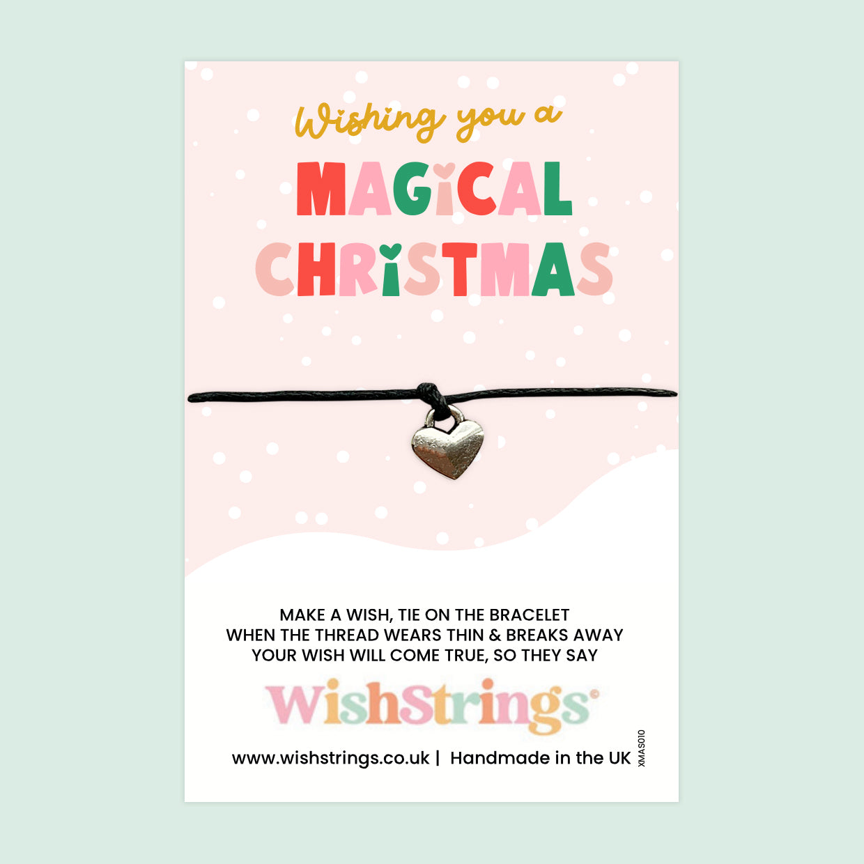 Christmas Collection – Festive Wish Bracelets & Pocket Hug Tokens | Handmade Keepsakes with Charms & Seasonal Quotes | Thoughtful Stocking Fillers