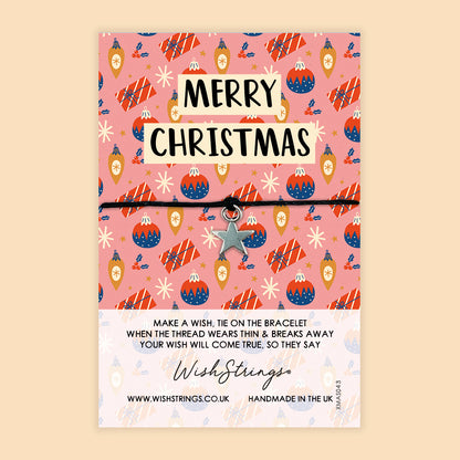 Christmas Collection – Festive Wish Bracelets & Pocket Hug Tokens | Handmade Keepsakes with Charms & Seasonal Quotes | Thoughtful Stocking Fillers