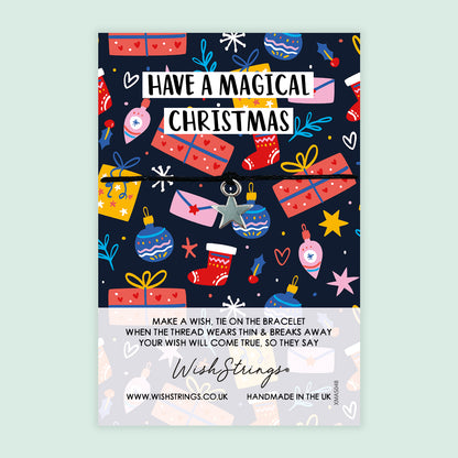 Christmas Collection – Festive Wish Bracelets & Pocket Hug Tokens | Handmade Keepsakes with Charms & Seasonal Quotes | Thoughtful Stocking Fillers