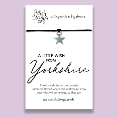 SALE - YORKSHIRE - WishStrings Wish Bracelet - S072★
