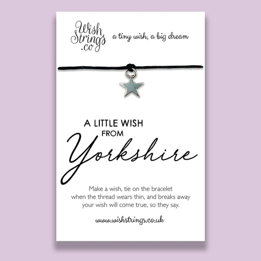 SALE - YORKSHIRE - WishStrings Wish Bracelet - S072★