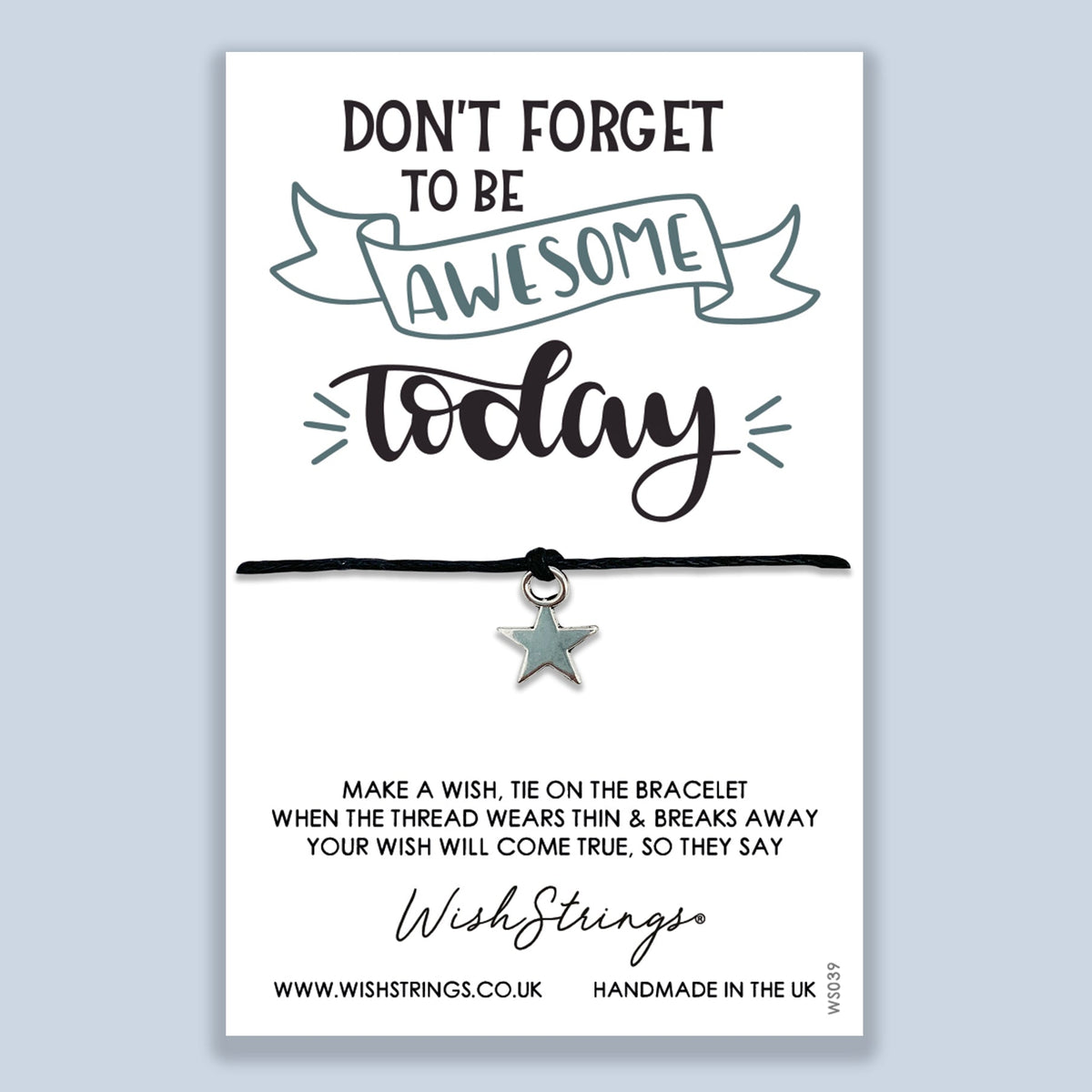 SALE - Awesome Today - WishStrings Wish Bracelet - S076★