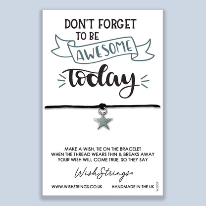 SALE - Awesome Today - WishStrings Wish Bracelet - S076★
