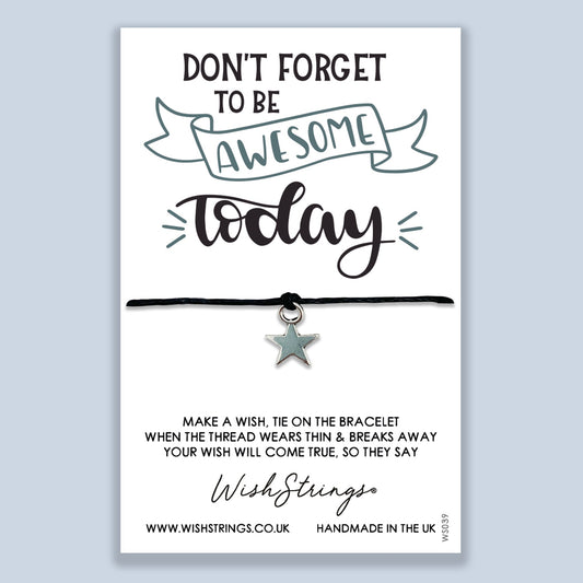 SALE - Awesome Today - WishStrings Wish Bracelet - WS039★