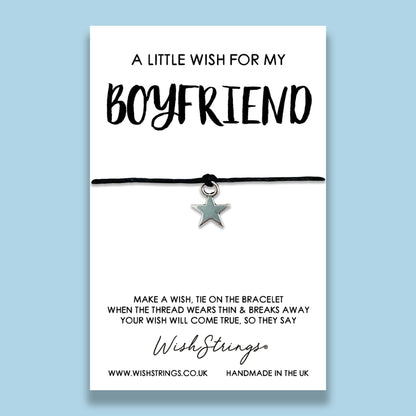 SALE - LittleWish BOYFRIEND - WishStrings Wish Bracelet - S175★