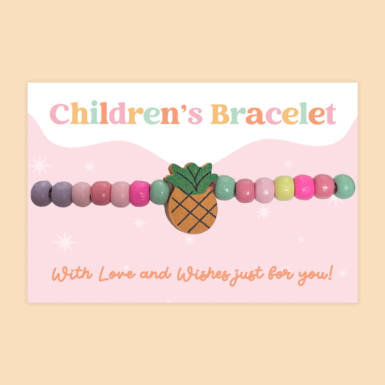 Children’s Bracelet Collection – Colourful Wish Bracelets with Fun Charms | Handmade Keepsakes for Kids | Affordable Gifts & Party Bag Favourites