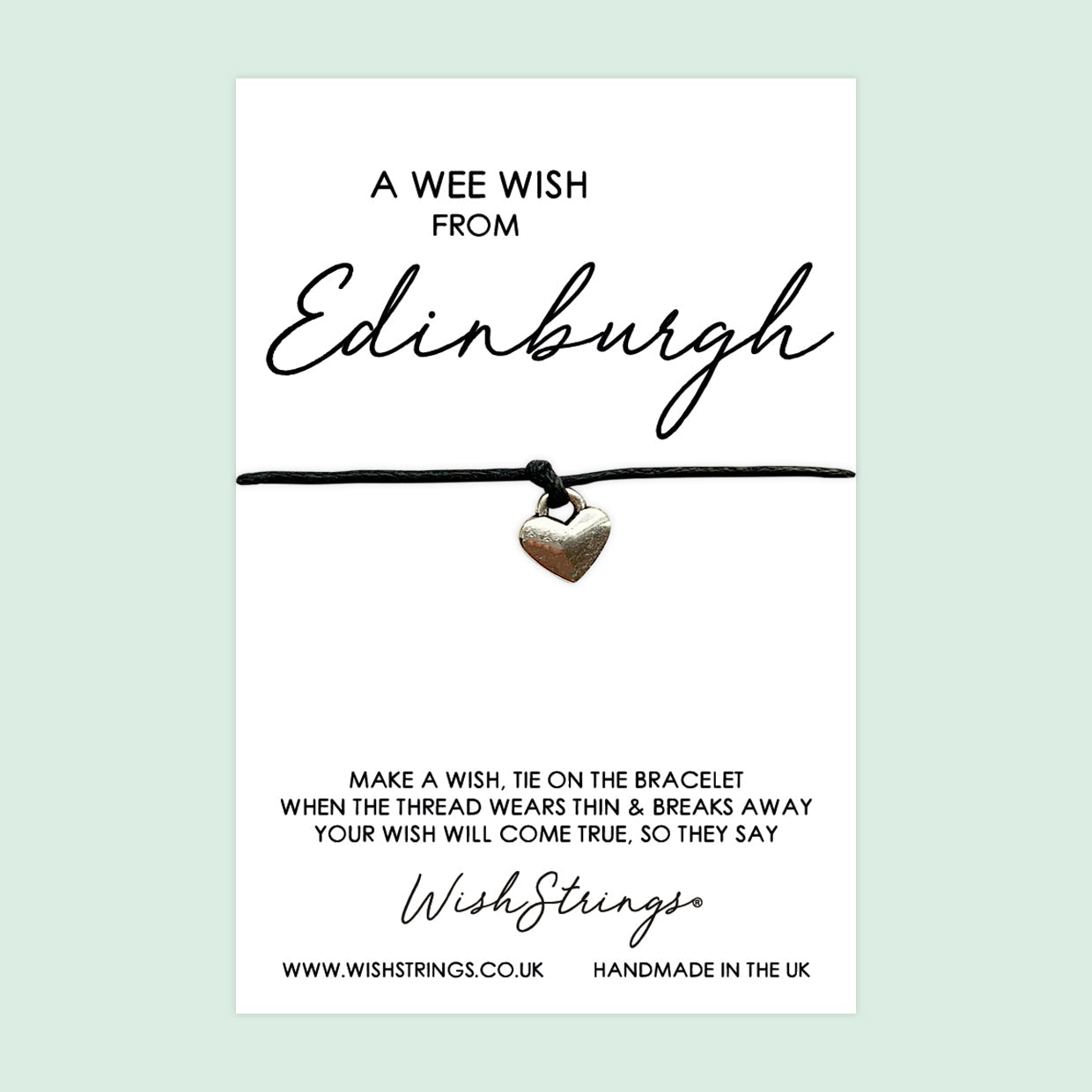 SALE - Little Wish, Edinburgh - WishStrings Wish Bracelet - S075