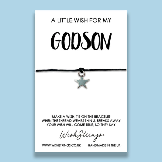 SALE - LittleWish GODSON - WishStrings Wish Bracelet - WS201★